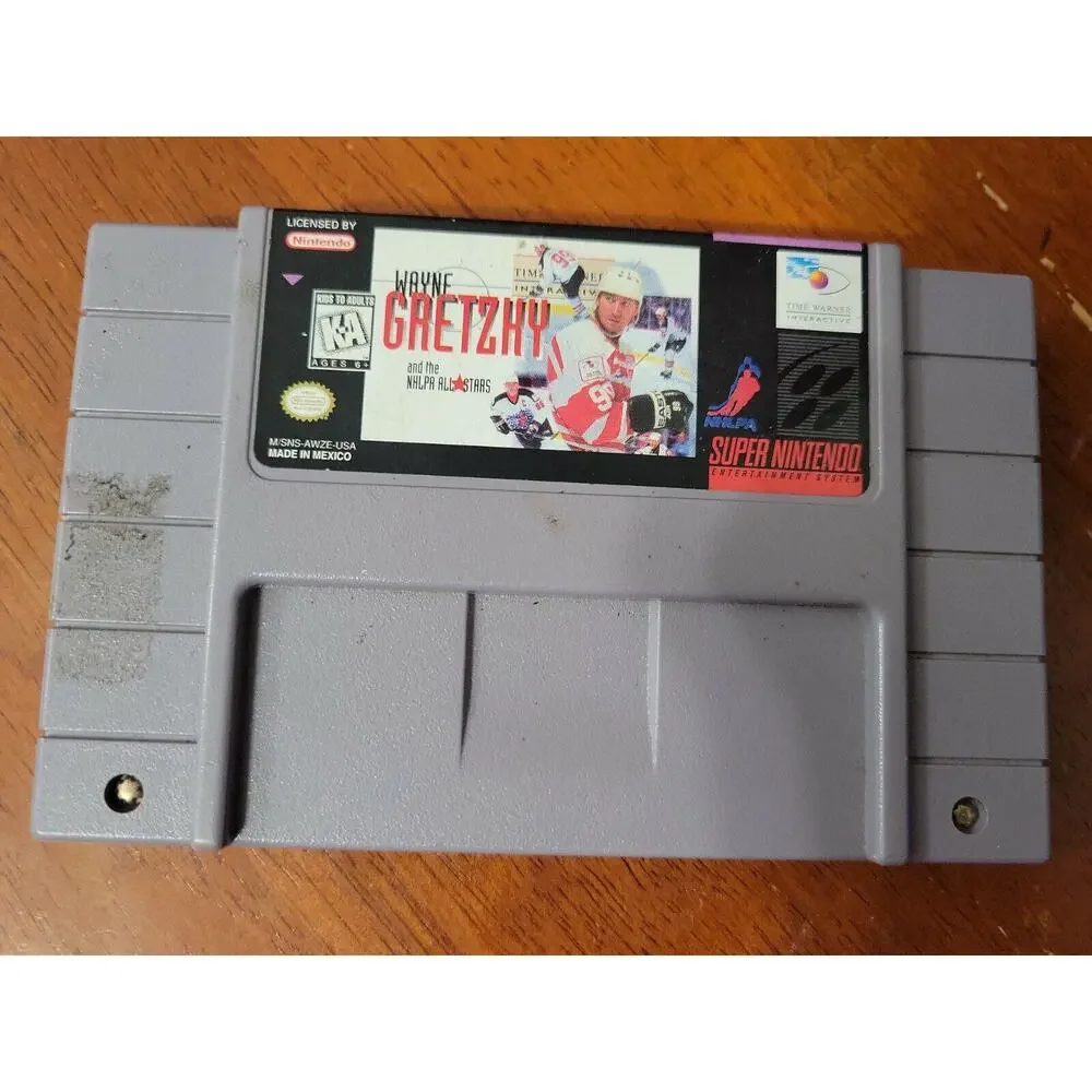 Wayne Gretzky and the NHLPA All-Stars UNTESTED Cartridge (Super NES, 1995)